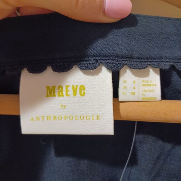 Maeve Black Blouse - Picture 6 of 9